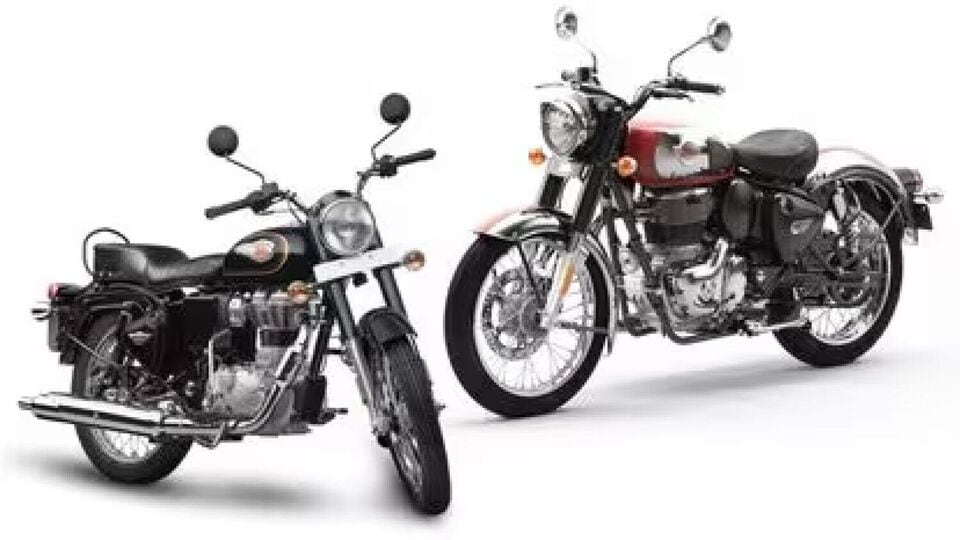Royal Enfield Bullet 350 vs Classic 350 ఈ రెండు రాయల్ ఎన్‍ఫీల్డ్ బైక్