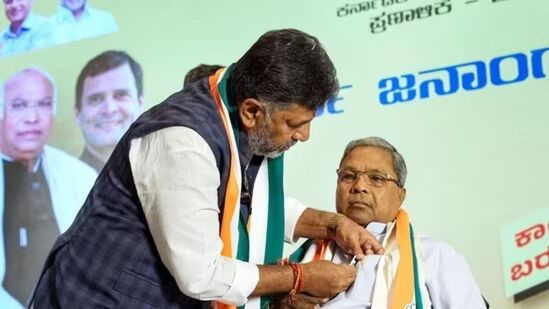 Karnataka Politics: ఆ ప్రతిపాదనకు ఓకే! కర్ణాటక సీఎంగా సిద్ధరామయ్య, డిప్యూటీగా డీకే శివకుమార్! (HT Photo)