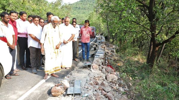 Tirumala: ఘాట్ రోడ్డు ఘటనపై విచారణకు ఆదేశం.. కాంక్రీట్ వాల్ నిర్మాణానికి చర్యలు