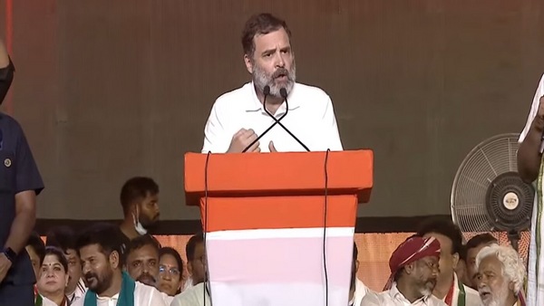 Rahul Gandhi : తెలంగాణలో కాంగ్రెస్ అధికారంలోకి వస్తే రూ.4 వేల పింఛన్- రాహుల్ గాంధీ