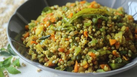  Vegetable Millet Upma Recipe