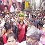 <p>ఉజ్జయిని మహంకాళి అమ్మవారికి ఎమ్మెల్సీ కవిత బంగారు బోనం సమర్పించారు.&nbsp;</p>