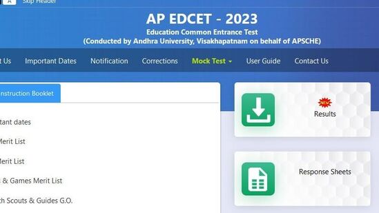 ఏపీ ఎడ్ సెట్ ఫలితాలు 2023