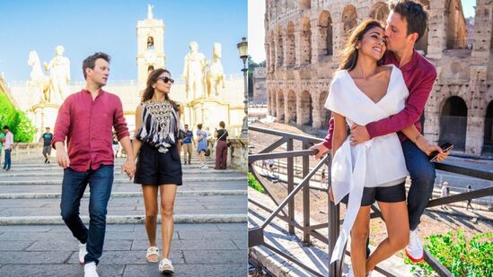 Sriya Lip Lock: శ్రియ, ఆండ్రీ, రోమ్ వీధుల్లో తెగ తిరిగారు. ఆండ్రీ ఈ ఫొటోషూట్ మొత్తం ఒకే డ్రెస్ లో కనిపించగా.. శ్రియ మాత్రం డిఫరెంట్ డ్రెస్సుల్లో అలరించింది.