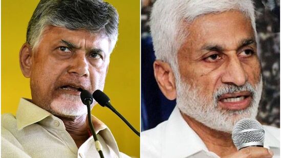 చంద్రబాబు, విజయసాయి రెడ్డి 