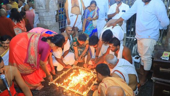 వేముల వాడలో మహాలింగార్చన