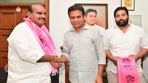 BRS Party : బీఆర్ఎస్‌ గూటికి మెదక్ జిల్లా కాంగ్రెస్ అధ్యక్షుడు కంఠారెడ్డి తిరుపతి రెడ్డి