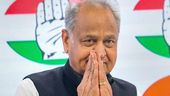 రాజస్తాన్ ముఖ్యమంత్రి అశోక్ గహ్లోత్