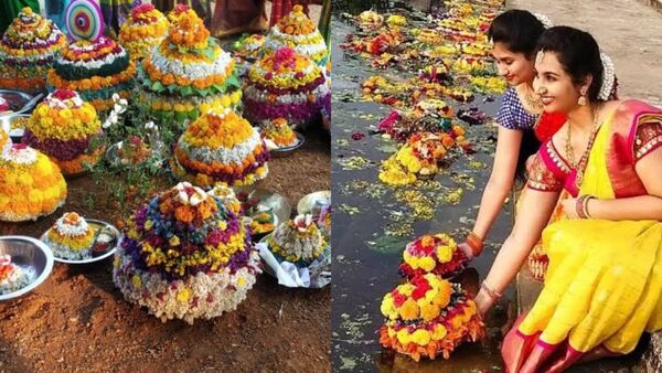 Bathukamma Festival : తీరొక్క పూల పండగ... తెలంగాణ 'బతుకమ్మ'