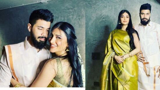 దీపావ‌ళి వేడుక‌ల‌ను ప్రియుడు శంత‌ను హ‌జారికాతో సెల‌బ్రేట్ చేసుకున్న‌ది శృతిహాస‌న్‌. ఈ ల‌వ్ బ‌ర్డ్స్ దీపావ‌ళి సెల‌బ్రేష‌న్స్ ఫొటోలు సోష‌ల్ మీడియాలో వైర‌ల్ అవుతోన్నాయి.&nbsp;