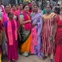 పరకాలలో ప్రచారం నిర్వహిస్తున్న చల్లా జ్యోతి