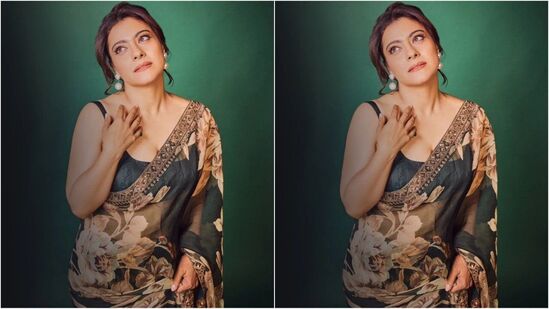 Kajol hot saree photos: కాజోల్ కట్టుకున్న ఈ ఫ్లోరల్ ప్రింటెడ్ చీర ఖరీదు అక్షరాలా రూ.52 వేలు కావడం విశేషం. ఈ చీరకు తగినట్లు కాజోల్ ను తయారు చేసింది సెలబ్రిటీ ఫ్యాషన్ స్టైలిస్ట్ ఆస్థా శర్మ.