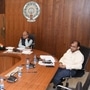 పంట నష్టంపై సమీక్షిస్తున్న సిఎస్ జవహర్ రెడ్డి