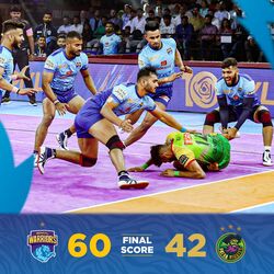 <p>PKL 2023 Points Table: ప్రొ కబడ్డీ లీగ్ 2023లో బెంగళూరు లెగ్ ముగిసిన తర్వాత బెంగాల్ వారియర్స్ టాప్ లోకి దూసుకొచ్చారు. ఆ టీమ్ 4 మ్యాచ్ లలో మూడు గెలిచి, ఒకటి డ్రా చేసుకొని 18 పాయింట్లతో తొలి స్థానంలో ఉంది.</p>