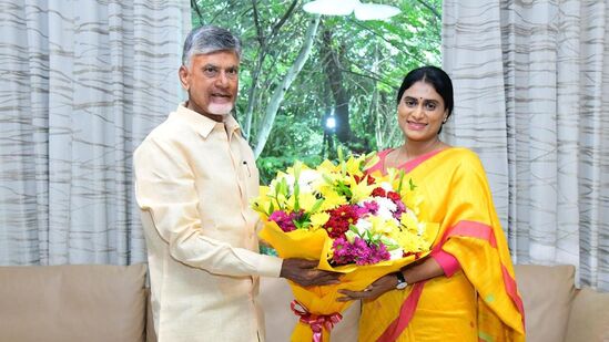 చంద్రబాబుతో వైఎస్ షర్మిల