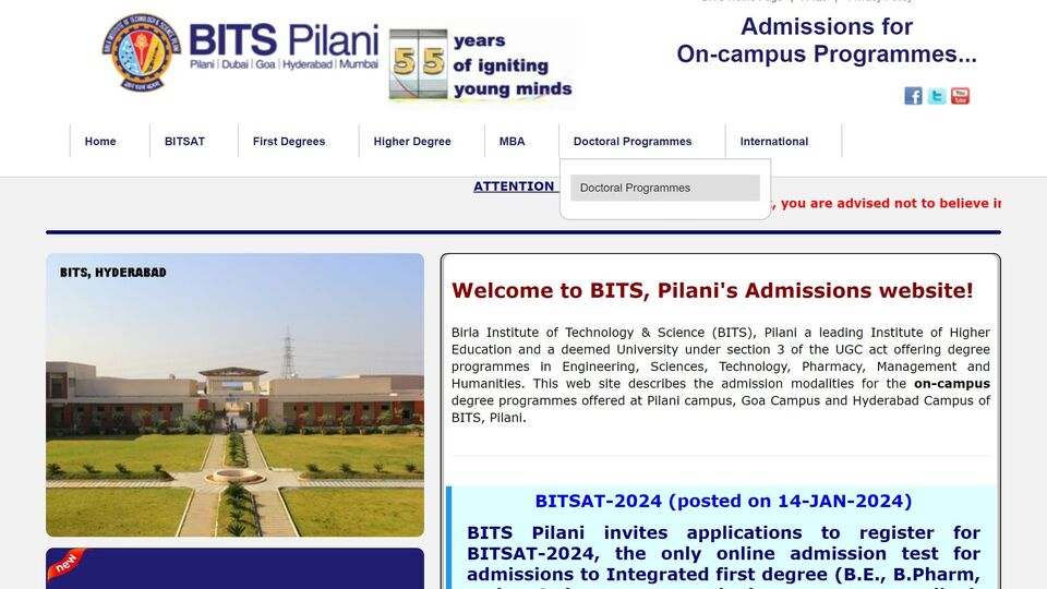 BITSAT 2025 registration బిట్‌శాట్ 2025 రిజిస్ట్రేషన్ ప్రారంభంbitsat