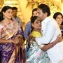 షర్మిల కుమారుడి నిశ్చితార్థంలో విజయమ్మతో జగన్ షర్మిల కుమారుడి నిశ్చితార్థంలో విజయమ్మతో జగన్