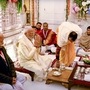 <p>ప్రధాన మంత్రి శ్రీ నరేంద్ర మోదీ శ్రీ రామజన్మభూమి ఆలయంలో శ్రీ రామలల్లా ప్రాణప్రతిష్ట కార్యక్రమంలో పాల్గొన్నారు. &nbsp;</p>