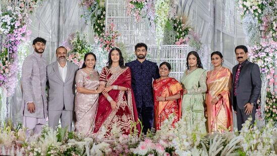 &nbsp;వైఎస్ రాజారెడ్డి, ప్రియ అట్లూరి రిసెప్షన్