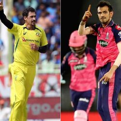<p>IPL 2024 Purple Cap: ఐపీఎల్లో ప్రతి ఏటా అత్యధిక వికెట్లు తీసుకున్న బౌలర్ కు పర్పుల్ క్యాప్ అందిస్తారన్న విషయం తెలుసు కదా. ఈ ఏడాది ఆ క్యాప్ అందుకోగలిగిన వారిలో ప్రధానంగా ఐదుగురు ప్లేయర్స్ గురించి ఇక్కడ చూద్దాం. వీళ్లలో అత్యధిక పలికిన మిచెల్ స్టార్క్ (రూ.24.75 కోట్లు)తోపాటు యుజువేంద్ర చహల్, రషీద్ ఖాన్, ప్యాట్ కమిన్స్, బుమ్రాలాంటి వాళ్లు ఉన్నారు.</p>