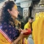 <p>బాలీవుడ్ నటి కంగన రనౌత్ నేడు (మార్చి 23) తన 37వ పుట్టిన రోజును జరుపుకుంటున్నారు. ఈ సందర్భంగా నేడు హిమాచల్ ప్రదేశ్‍లోని కొన్ని దేవాలయాలకు ఆమె వెళ్లారు.&nbsp;</p>