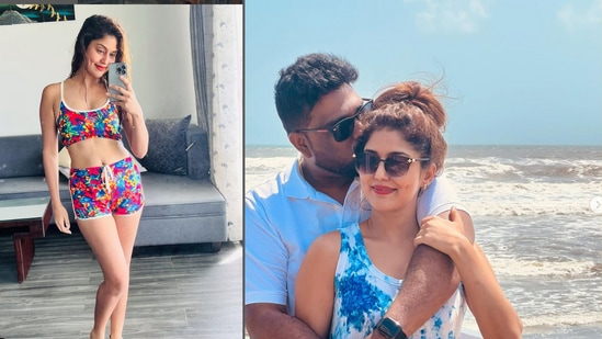 భర్త రాకేష్ కుమార్‌తో సీరియల్ నటి ప్రియాంక చించోళి భర్తతో కలిసి బీచ్ లో ఎంజాయ్ చేస్తున్న ఫొటోలు అప్పట్లో వైరల్ అయ్యాయి.&nbsp;