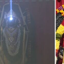 <p>ఈరోజు అయోధ్యలోని రామ మందిరంలో చైత్రమాసం నవమి రోజున 12 గంటలకు, బాలరాముని నుదుటిని సూర్యకిరణాలు ముద్దాడాయి. దీనికి సంబంధించి ఫోటో ఇది. ఈ అద్భుత దృశ్యం చూసి భక్తులు పరవశించిపోయారు.&nbsp;</p>