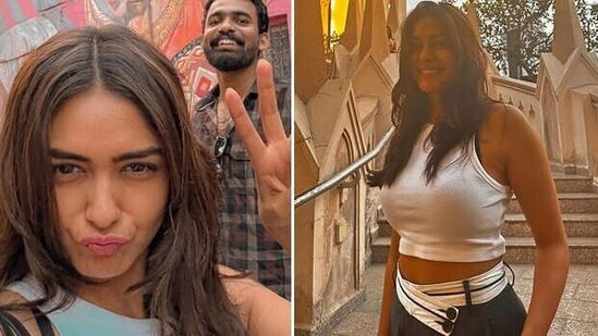 నటి మృణాల్ ఠాకూర్ తన లేటెస్ట్ ఫొటోలను ఇన్‌స్టాగ్రామ్‌లో అప్‌లోడ్ చేసింది, అందులో ఆమె ముంబై వీధుల్లోని రెస్టారెంట్‌లో సరదాగా గడిపింది. ఈ చిత్రాలలో మృణాల్ ఠాకూర్ చాలా సంతోషంగా కనిపిస్తోంది.&nbsp;&nbsp;