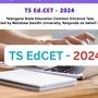 తెలంగాణ ఎడ్‌సెట్‌ ప్రవేశ పరీక్ష - 2024