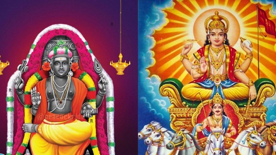 గురువు, సూర్యుడి కలయిక వల్ల శివరాజయోగం ఏర్పడుతుంది.&nbsp;