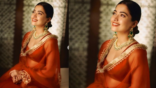 ''నేను, నా స్నేహితులు యాత్రా డేచమ్మ దగ్గరే పెరిగాం. మీ పెళ్లి సమయంలో మీరు బిజీగా ఉండటం వల్ల నేను మీతో ఫోటో తీయలేకపోయాను. మీ భాగస్వామితో జీవితాంతం సంతోషంగా జీవిస్తూ ఆరోగ్యంగా ఉండాలని కోరుకుంటున్నా' అని రష్మిక మందన్న ఫొటోలు షేర్ చేస్తూ క్యాప్షన్ రాసుకొచ్చింది.&nbsp;&nbsp;