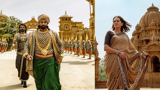 బాహుబలిలో మరో ప్రధాన పాత్ర దేవసేన. ఆ పాత్రలో సోనియా గాంధీని చిత్రీకరించారు. బాహుబలిలో మరో ప్రధాన పాత్ర దేవసేన. ఆ పాత్రలో సోనియా గాంధీని చిత్రీకరించారు. 