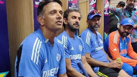 Rahul Dravid: ఆ కాల్ చేసినందుకు రోహిత్ శర్మకు చాలా థ్యాంక్స్: రాహుల్ ద్రవిడ్ ఎమోషనల్ స్పీచ్