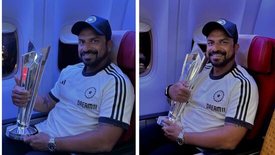 World Cup Homecoming: బార్బడోస్ లో హరికేన్ వల్ల అక్కడే మూడు రోజుల పాటు చిక్కుకుపోయిన టీమిండియా మొత్తానికి ఫ్లైటెక్కింది. గురువారం వచ్చిన తర్వాత బిజీ షెడ్యూల్ ప్లేయర్స్ ను పలకరించనుంది