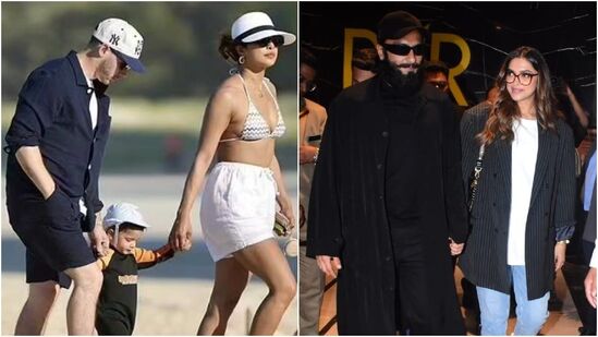 ప్రియాంక చోప్రా తన భర్త నిక్ జోనాస్, కూతురు మాల్టితో కలిసి బీచ్‍లో విహరించారు. దీపికా పదుకొణ్ తన భర్త రణ్‍వీర్ సింగ్‍తో కలిసి కల్కి 2898 ఏడీ సినిమా చూసేందుకు బయటికి వచ్చారు. దీపికా - రణ్‍వీర్ త్వరలోనే తల్లిదండ్రులు కానున్నారు.&nbsp;