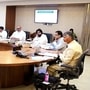 <p>క్యాబినెట్ సమావేశంలో మాట్లాడుతున్నసిఎం చంద్రబాబు</p>