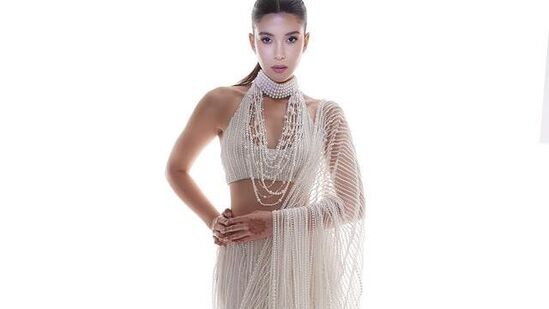 Shanaya Kapoor: ముత్యాల చీరలో షనాయా అందాన్ని చూసి అభిమానులు మైమరచిపోయారు.