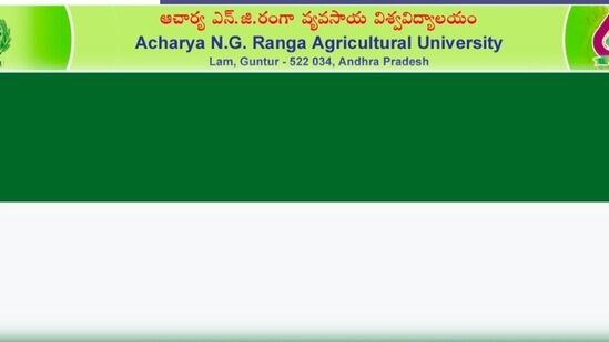  ఆచార్య‌ ఎన్జీ రంగా యూనివ‌ర్శిటీ నోటిఫికేషన్ 2024
