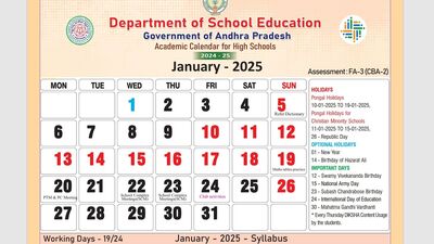 ఏపీలో జనవరి 10 నుంచి సంక్రాంతి సెలవులు