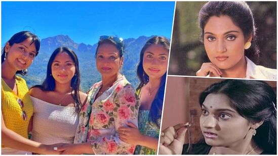 Madhavi Daughters: &nbsp;తెలుగుతోపాటు తమిళం, మలయాళం, కన్నడ, హిందీ భాషల్లో 100కు పైగా చిత్రాల్లో నటించిన మాధవి ఇప్పుడెలా ఉందో చూడండి. ఈ ఫొటోలో తన ముగ్గురు కూతుళ్లతో కలిసి స్పెయిన్ వెకేషన్ ఎంజాయ్ చేస్తోంది.