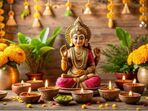 లక్ష్మీ హారతి పాటలు(freepik)
