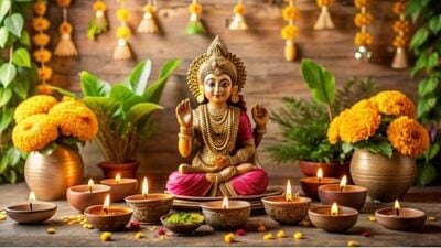 లక్ష్మీ హారతి పాటలు (freepik) లక్ష్మీ హారతి పాటలు (freepik)