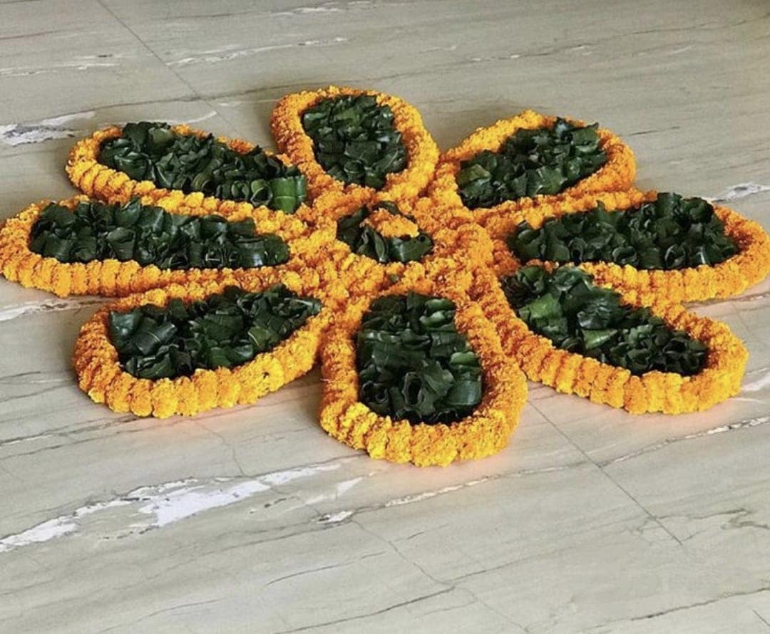 పూలతో ముగ్గు