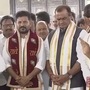 సచివాలయంలో తెలంగాణ తల్లి విగ్రహ శంకుస్థాపనలో రేవంత్ రెడ్డి