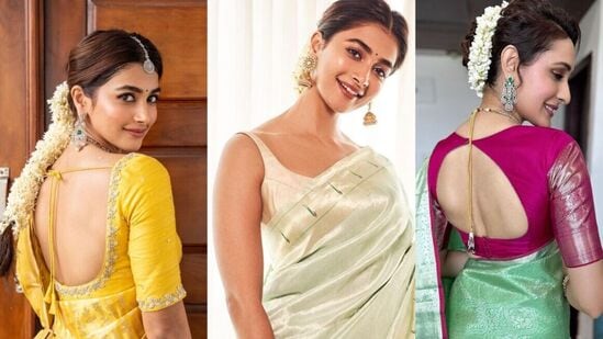 వేడుకలు, పెళ్లిళ్లలో చీరలు, బ్లవుజులతో మెరవాల్సిందే. బ్లవుజుల్లో ఎన్న డిజైన్లు ఉన్నాయి. ఇక్కడ మేము కొన్ని రకాల ట్రెండీ డిజైన్లు ఇచ్చాము. వీటిలో మీకు నచ్చినదాన్ని ఎంచుకోండి.