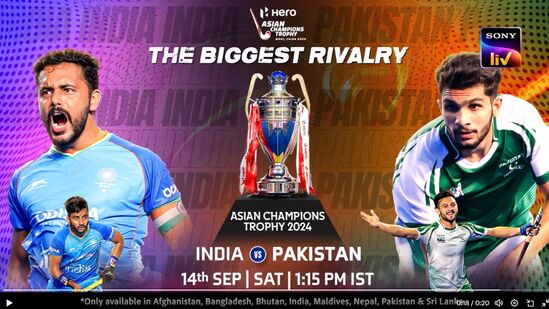 India vs Pakistan Live Streaming: భారత్-పాకిస్థాన్ ఆసియా ఛాంపియన్స్ ట్రోఫీ మ్యాచ్ సోనీ స్పోర్ట్స్ నెట్‌వర్క్ ప్రత్యక్ష ప్రసారం చేయనుంది. సోనీ స్పోర్ట్స్ టెన్ 1, సోనీ స్పోర్ట్స్ టెన్ 1 హెచ్ డీ, సోనీ స్పోర్ట్స్ టెన్ 3, సోనీ స్పోర్ట్స్ టెన్ 3 హెచ్ డీ ఛానళ్లలో ఈ మ్యాచ్ ప్రసారం కానుంది.&nbsp;