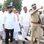 హుస్సేన్‌సాగర్ వద్ద సీఎం రేవంత్‌తో సీవీ ఆనంద్