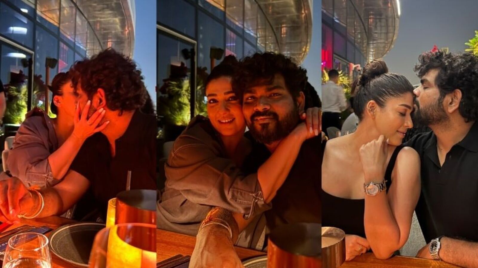 Nayanthara: విఘ్నేష్ శివన్‌ని ముద్దులతో ముంచెత్తిన నయనతార.. రొమాంటిక్ డిన్నర్ ఫొటోలు షేర్