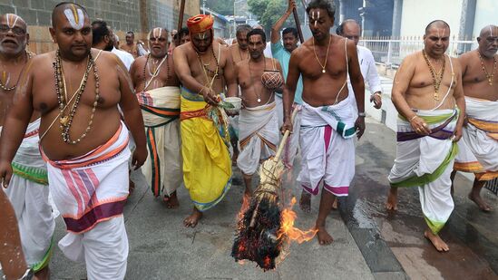 తిరుమలలో శాంతి హోమం&nbsp;