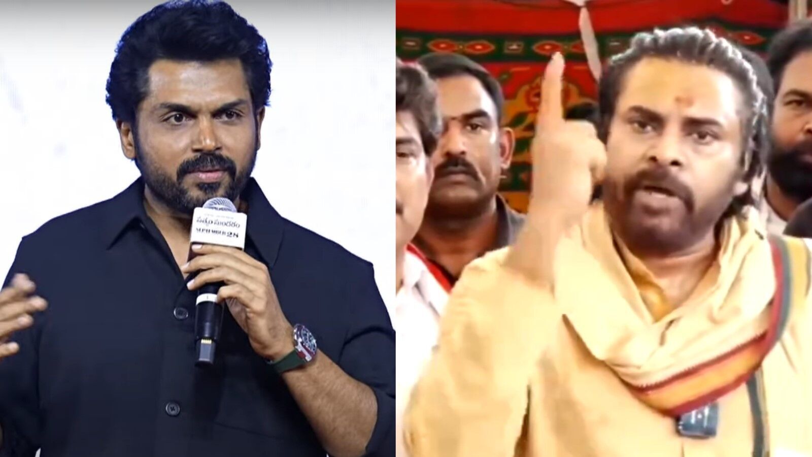 Karthi Apology: పవన్ కల్యాణ్ సీరియస్ అవటంతో క్షమాపణ చెప్పిన తమిళ హీరో కార్తి